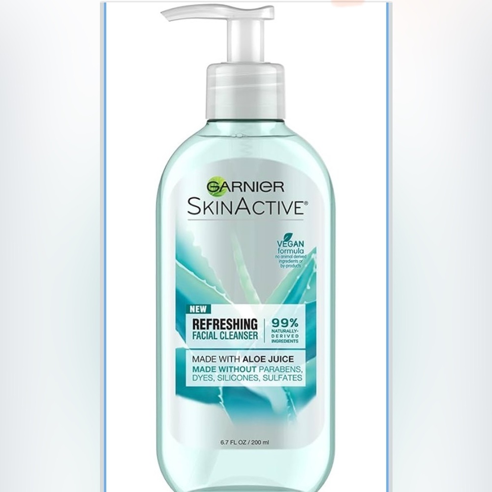 Garnier SkinActive Refreshing Cleanser - Light Green 3 bottles (311)